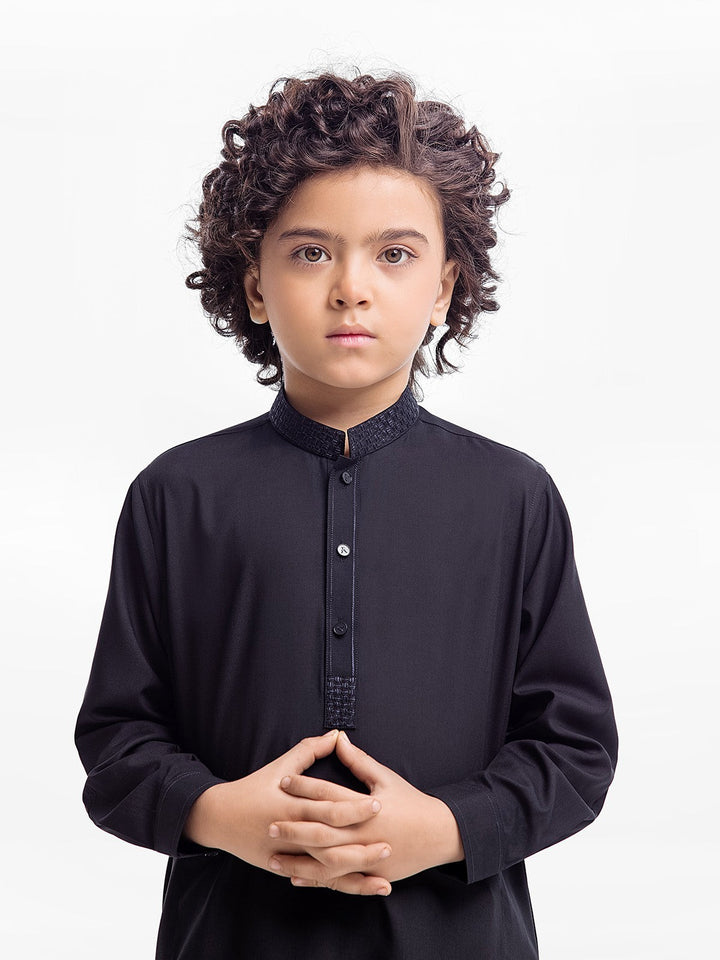 Kids Kurta Shalwar 24-3909 - Salai - Edenrobe 