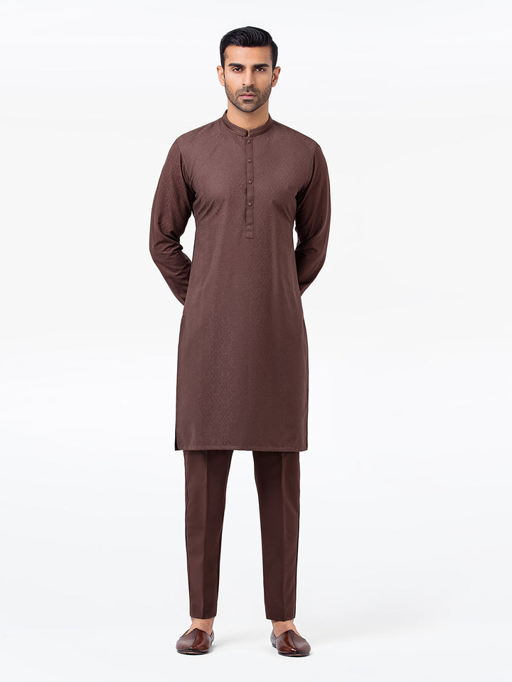 Men's Kurta Pajama EA244-016 - Salai - Edenrobe 