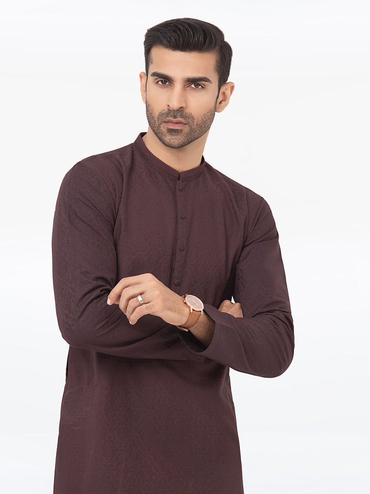 Men's Kurta Pajama EA244-017 - Salai - Edenrobe 