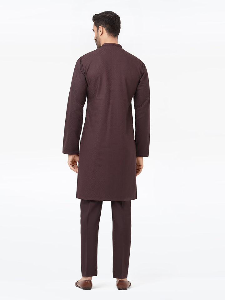 Men's Kurta Pajama EA244-017 - Salai - Edenrobe 