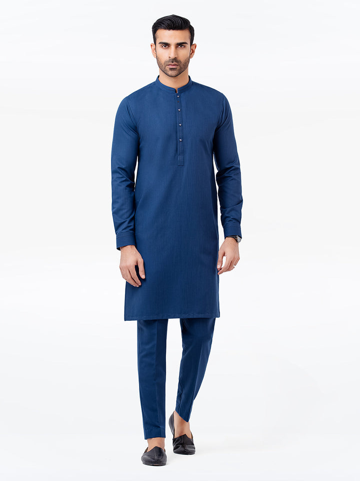 Men Kurta Pajama Tailored EMTSW24-99400 - Salai - Edenrobe 