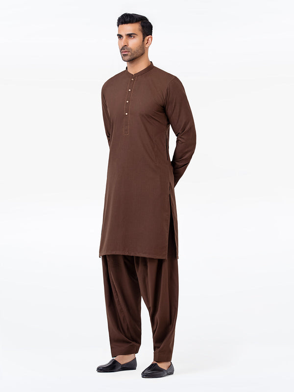 Men's Kurta Shalwar EA244-011 - Salai - Edenrobe 