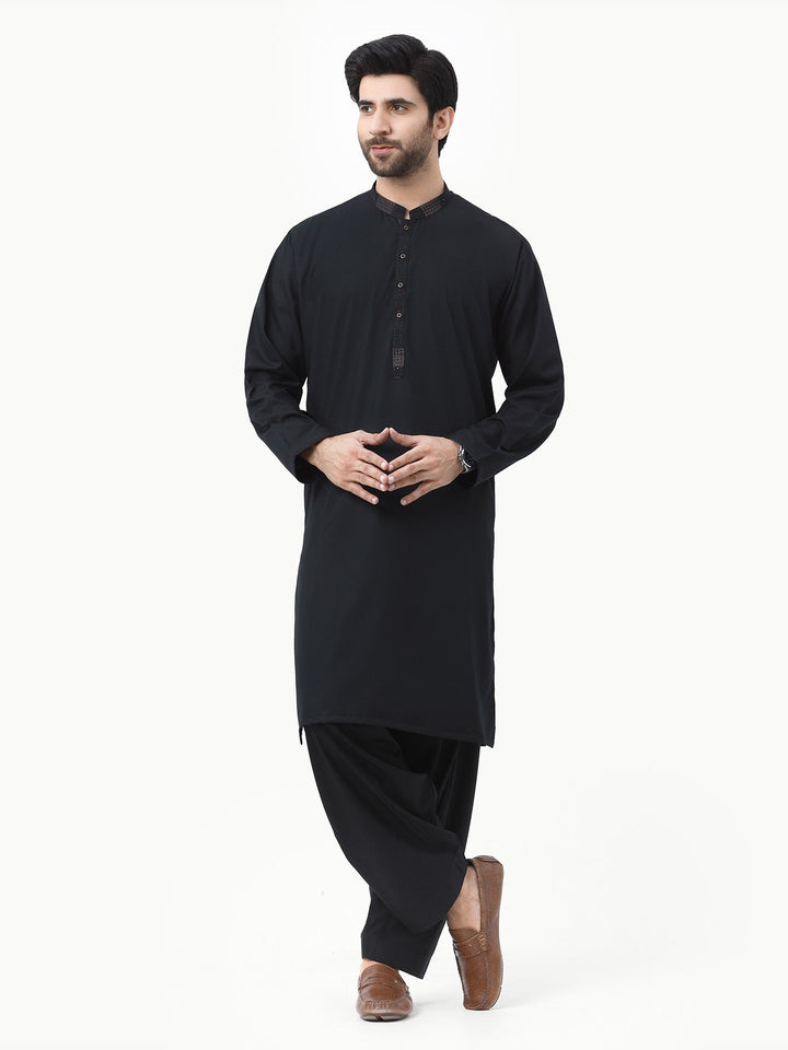 Men Kurta Shalwar 40981 - Salai - Salai 