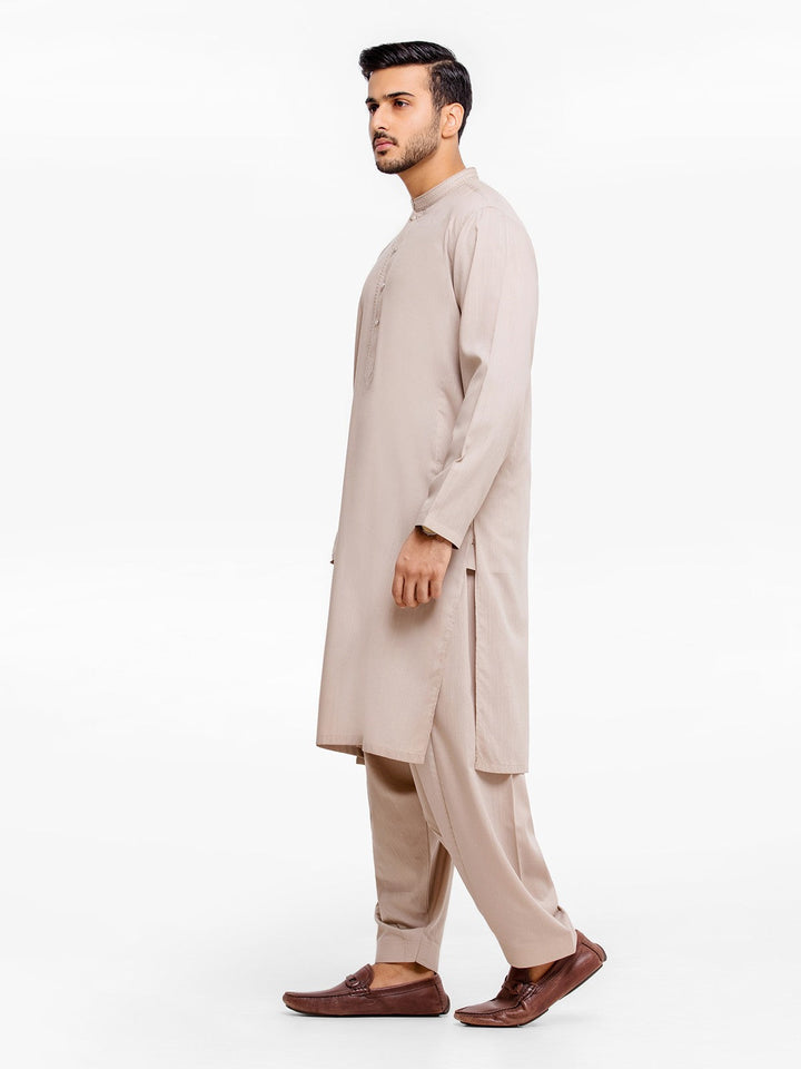 Men Kurta Shalwar EMTKS24-41018 - Salai - Edenrobe 