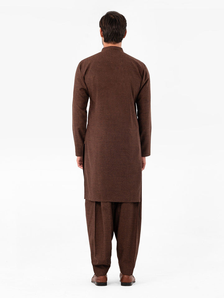 Men Kurta Shalwar EMTKS24W-41043 - Salai - Edenrobe 