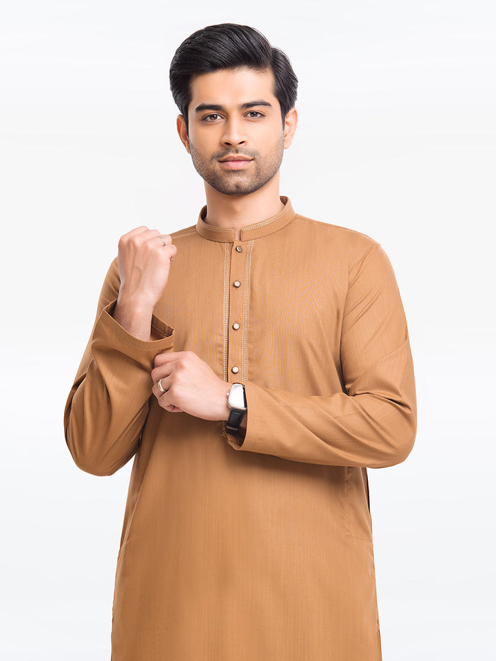 Men's Kurta Shalwar EA244-014 - Salai - Edenrobe 