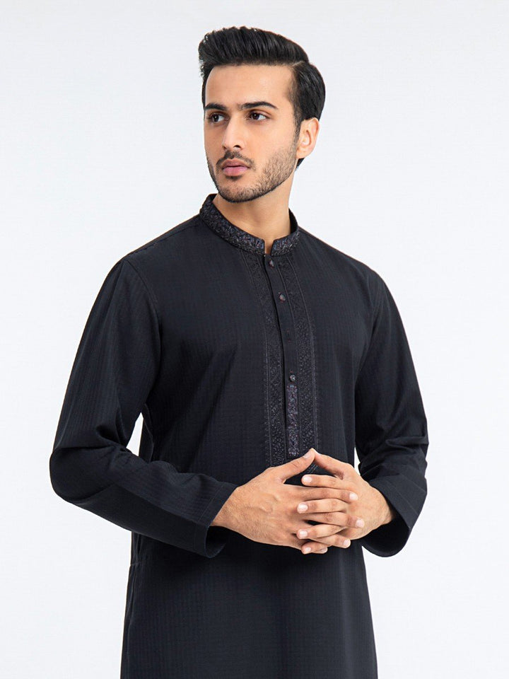 Men's Kurta Pajama EA242-074 - Salai - Edenrobe 