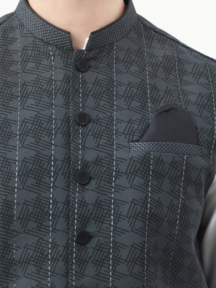 Men Waistcoat 35763 - Salai - Salai 