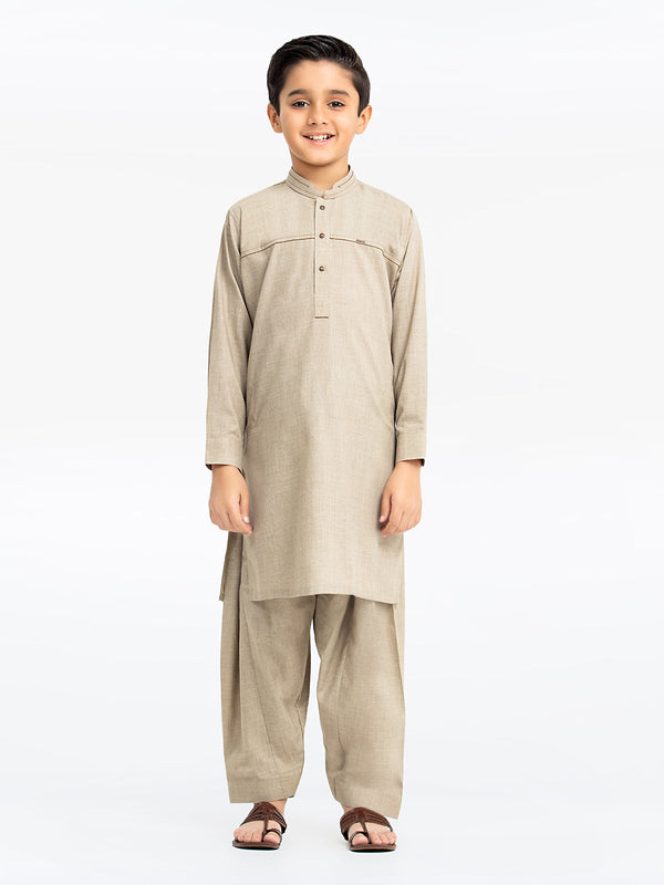 Kids Kurta Shalwar 24-3912 - Salai - Edenrobe 