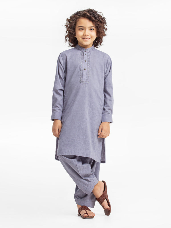 Boys Kurta Shalwar Festive 3915 - Salai - Edenrobe 