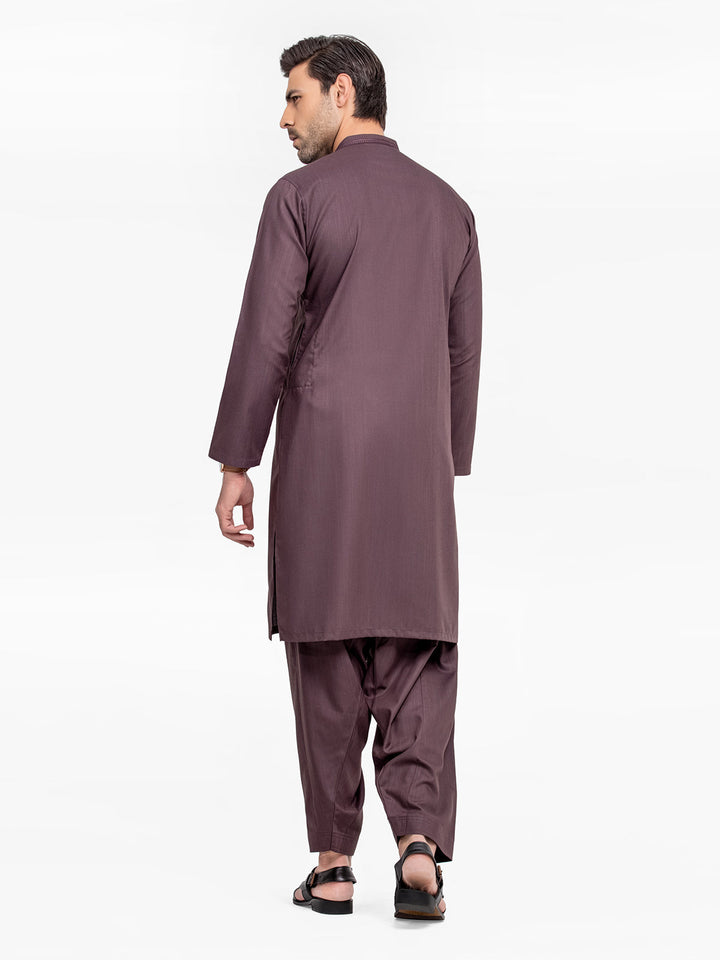 Men's Kurta Shalwar EA2441078 - Salai - Edenrobe 