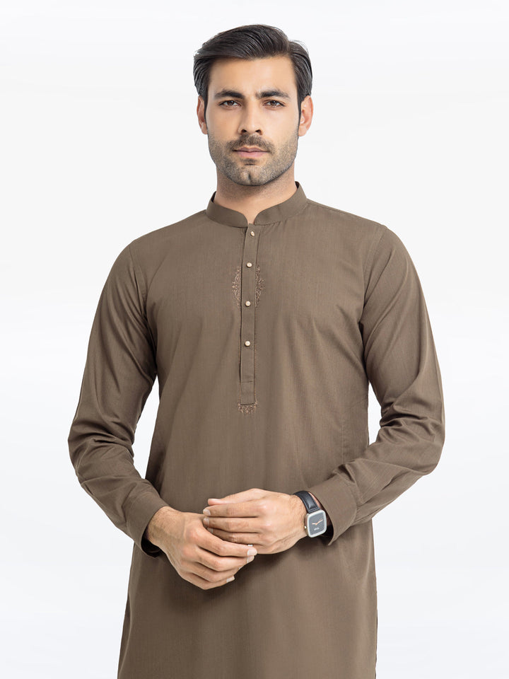 Men's Kurta Shalwar EA2441094 - Salai - Edenrobe 