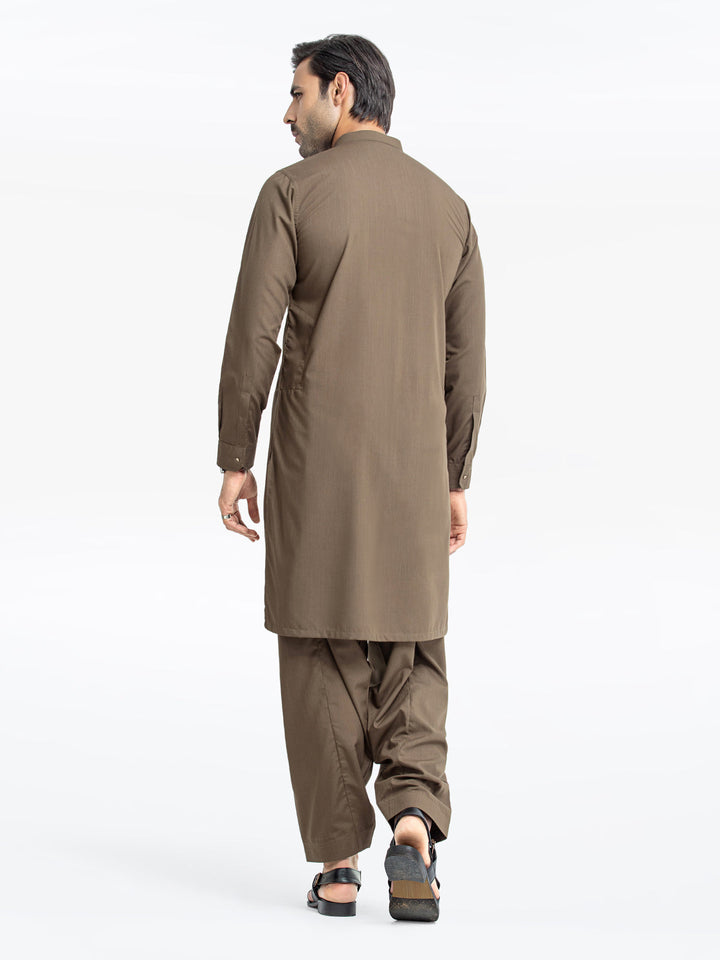 Men's Kurta Shalwar EA2441094 - Salai - Edenrobe 