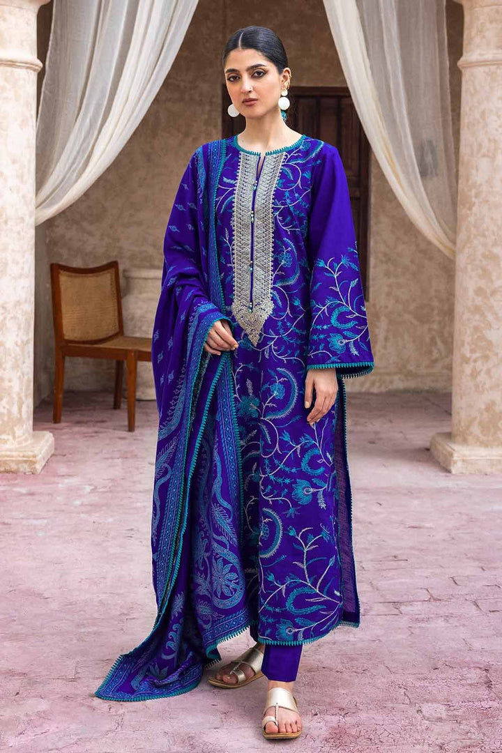 Gul Ahmed Stitched Winter Khaddar & Jacquard MJ#32074 - Salai - Gul Ahmed 