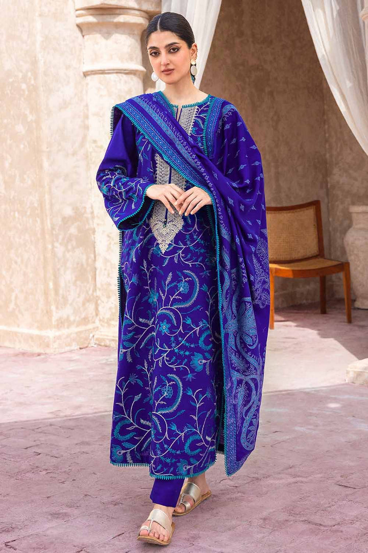 Gul Ahmed Stitched Winter Khaddar & Jacquard MJ#32074 - Salai - Gul Ahmed 