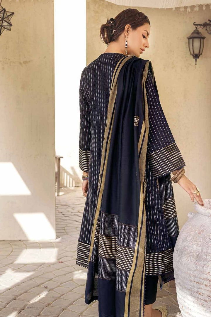 Gul Ahmed Stitched Winter Jacquard MJ#32076 - Salai - Gul Ahmed 