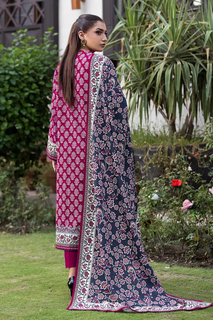 Khas Stitched Linen 3 Piece A-02 - Salai - Khas Winter RTW 2025 