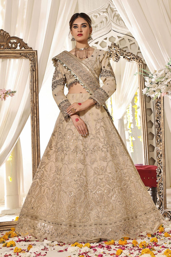 Stitched Luxury 3 Piece Formal KNAC2245 - Salai - Salai 