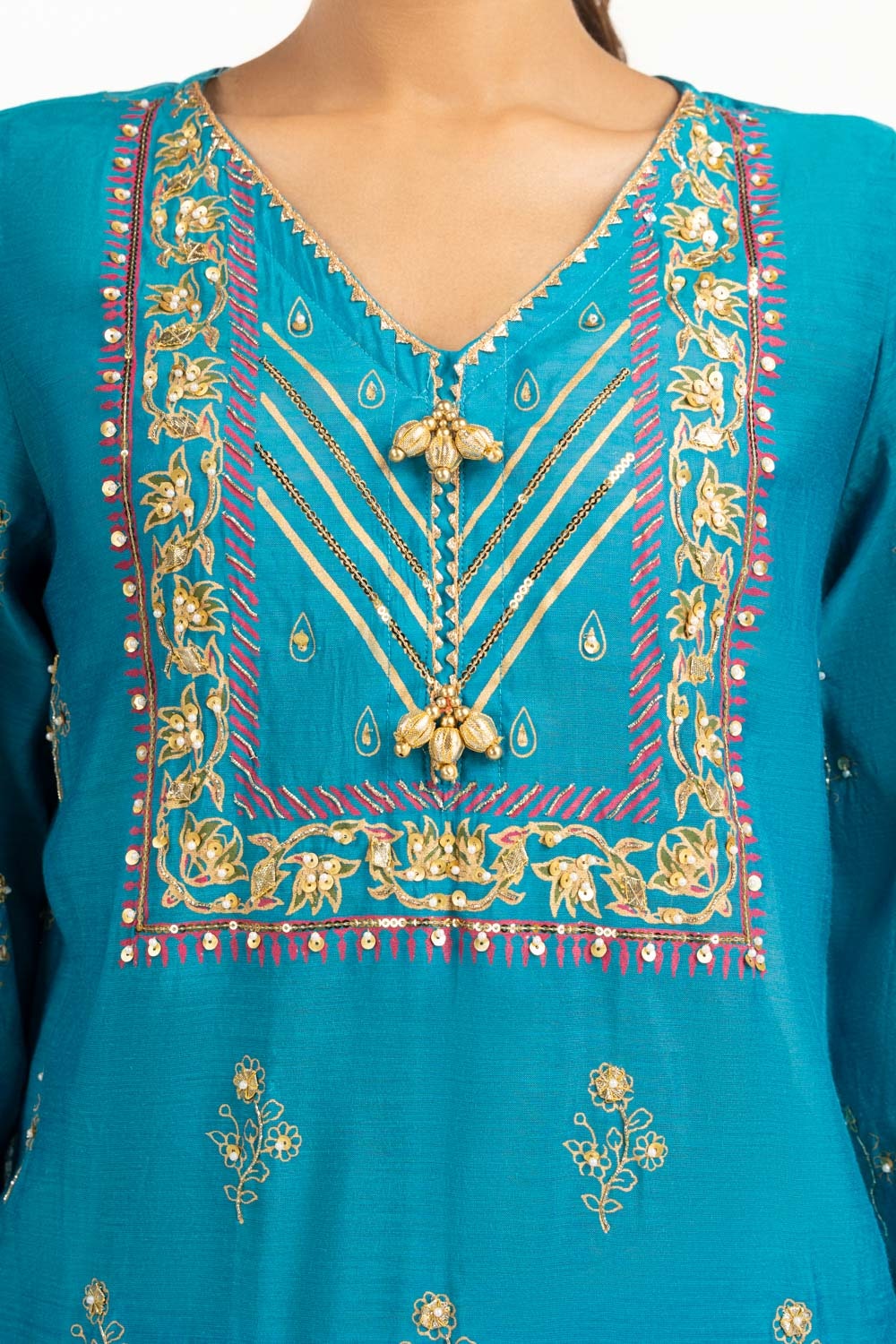 Gul Ahmed Stitched 3 Piece Festive FE-52094 J(81) NY(139) – Salai