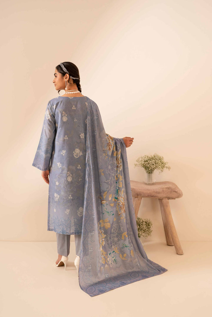 Nishat Linen Stitched Lawn 3 Piece 1050 - Salai - Nishat Linen 