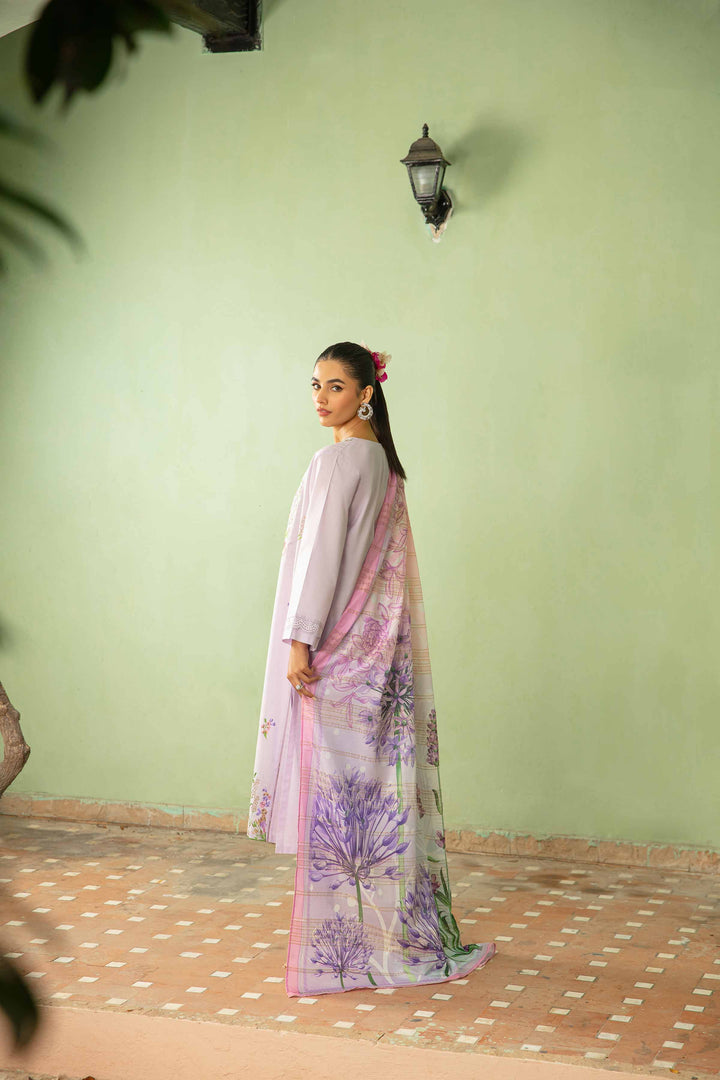 Nishat Linen Stitched Lawn 3 Piece 1085 - Salai - Nishat Linen 