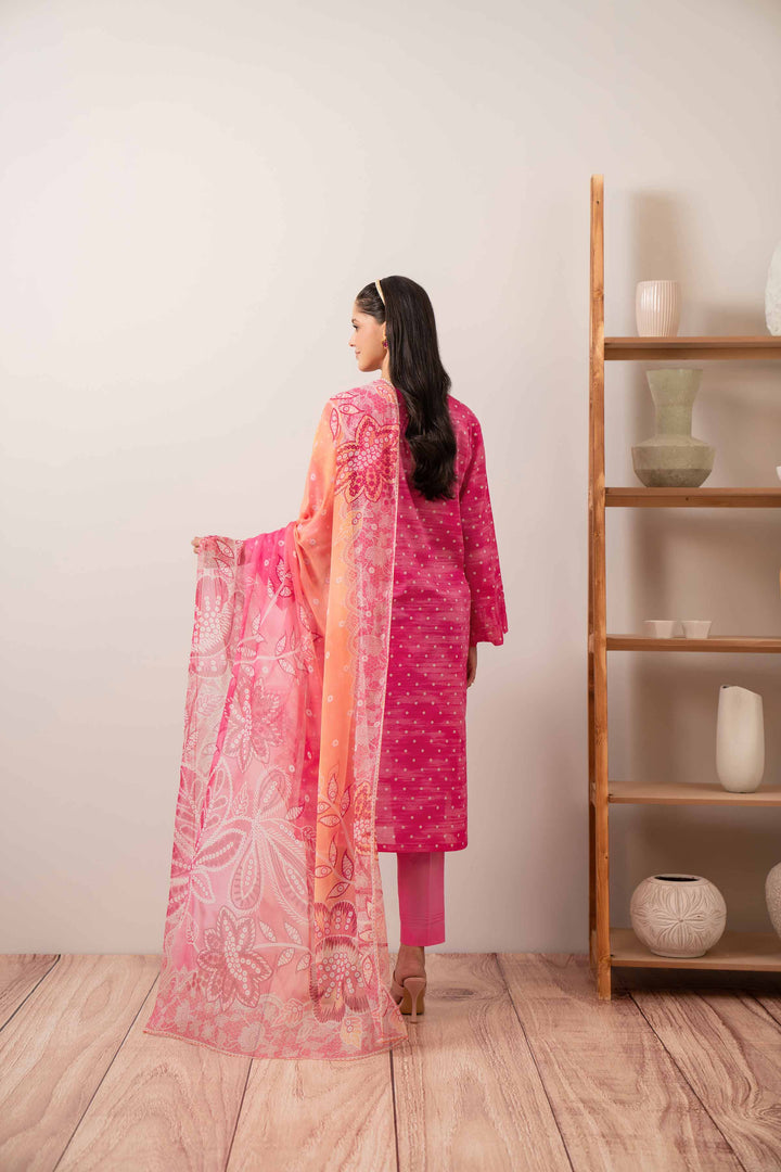 Nishat Linen Stitched Lawn 3 Piece 1168 - Salai - Nishat Linen 