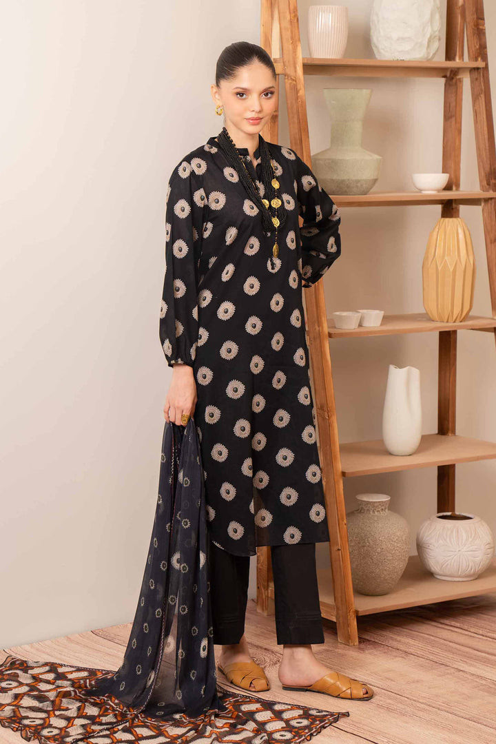 Nishat Linen Stitched Lawn 3 Piece 1175 - Salai - Nishat Linen 