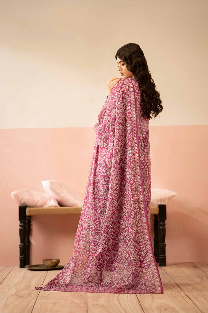 Nishat Linen Stitched Lawn 3 Piece 1222 - Salai - Nishat Linen 