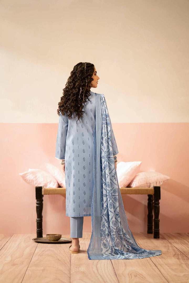 Nishat Linen Stitched Lawn 3 Piece 1228 - Salai - Nishat Linen 