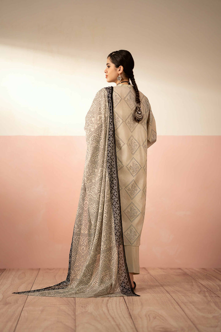 Nishat Linen Stitched Lawn 3 Piece 1234 - Salai - Nishat Linen 