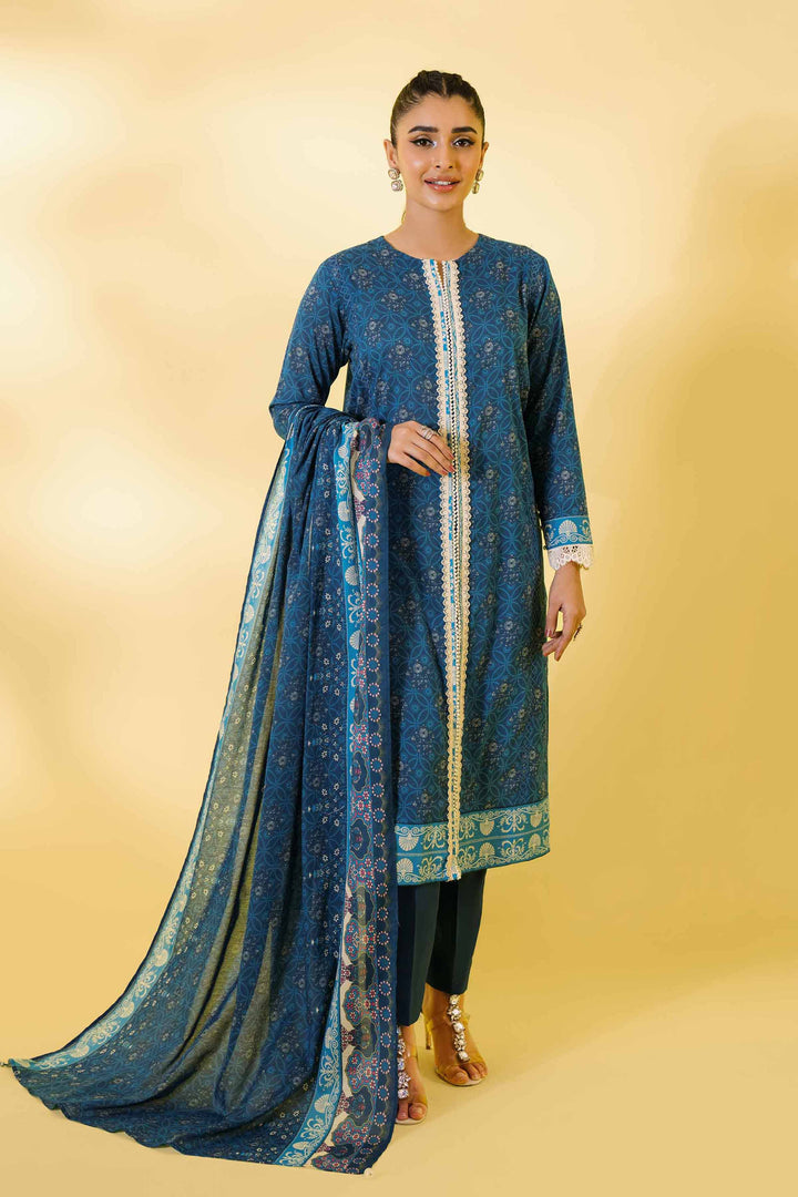 Nishat Unstitched 42401321 - Salai - Nishat Linen 