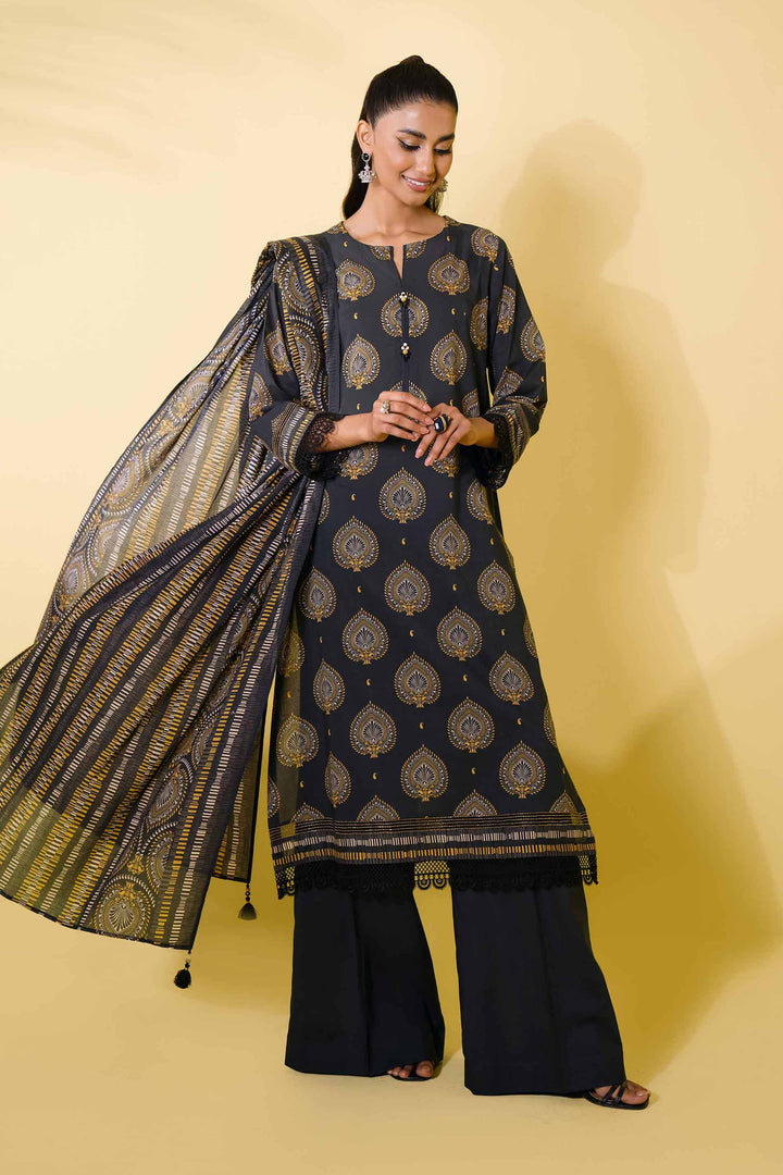 Nishat Unstitched 42401325 - Salai - Nishat Linen 