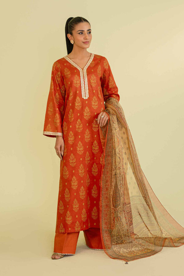 Nishat Unstitched 42401388 - Salai - Nishat Linen 