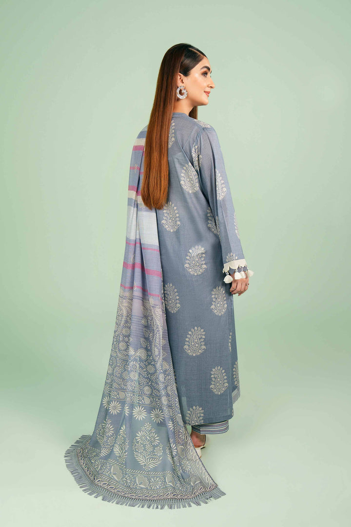 Nishat Unstitched 42401414 - Salai - Nishat Linen 