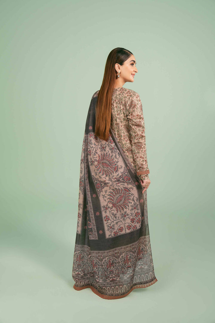 Nishat Unstitched 42401416 - Salai - Nishat Linen 