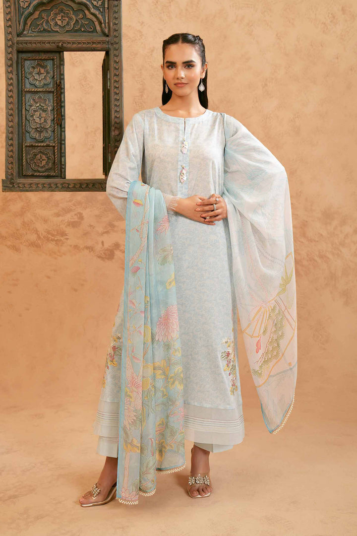 Nishat Unstitched 42401418 - Salai - Nishat Linen 