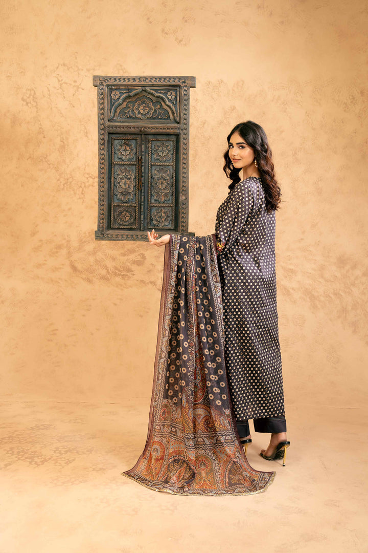 Nishat Unstitched 42401419 - Salai - Nishat Linen 