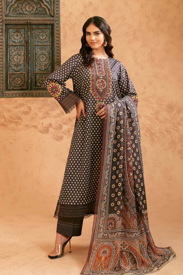 Nishat Unstitched 42401419 - Salai - Nishat Linen 