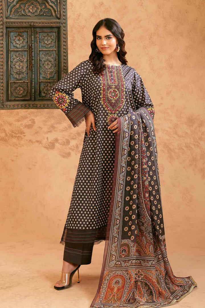 Nishat Unstitched 42401419 - Salai - Nishat Linen 