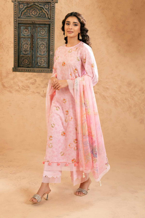 Nishat Unstitched 42401424 - Salai - Nishat Linen 