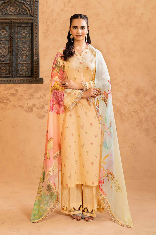 Nishat Unstitched 42401425 - Salai - Nishat Linen 