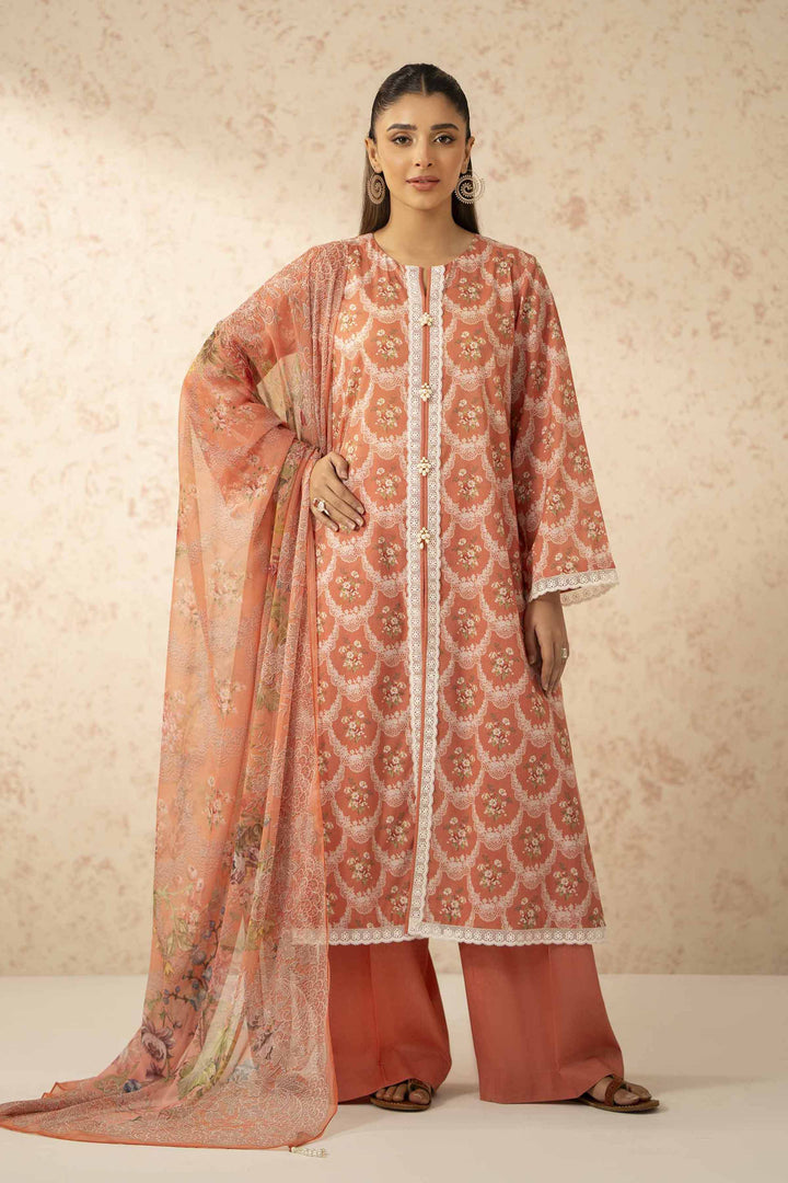 Nishat Unstitched 42401461 - Salai - Nishat Linen 