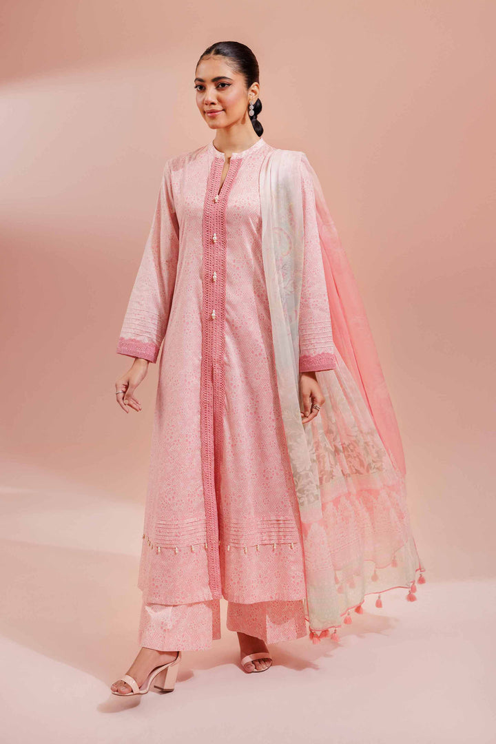 Nishat Unstitched 42401477 - Salai - Nishat Linen 