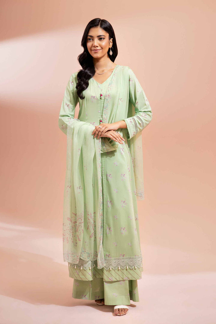 Nishat Unstitched 42401481 - Salai - Nishat Linen 