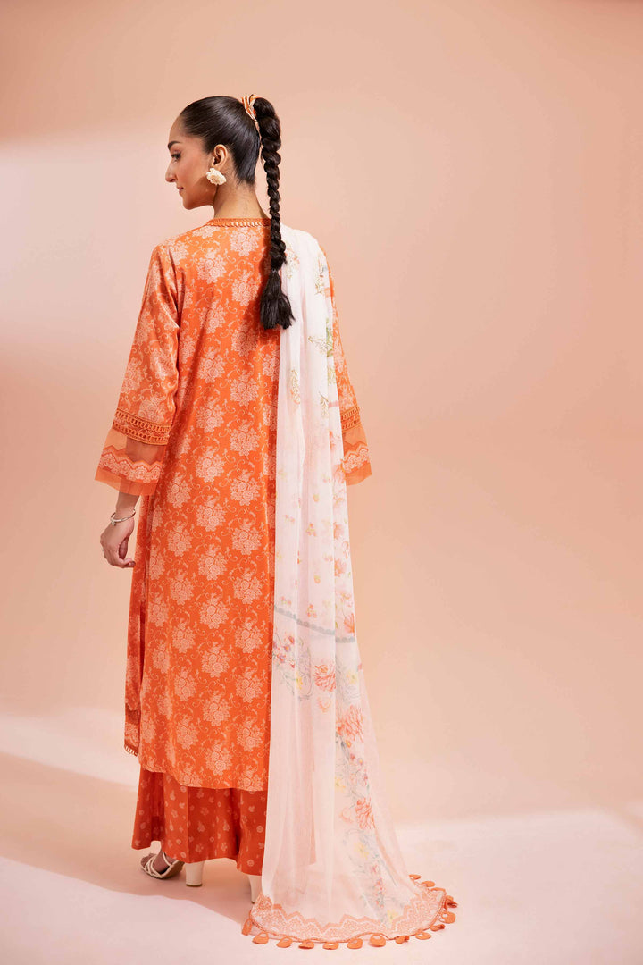 Nishat Unstitched 42401485 - Salai - Nishat Linen 