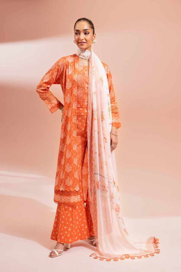 Nishat Unstitched 42401485 - Salai - Nishat Linen 