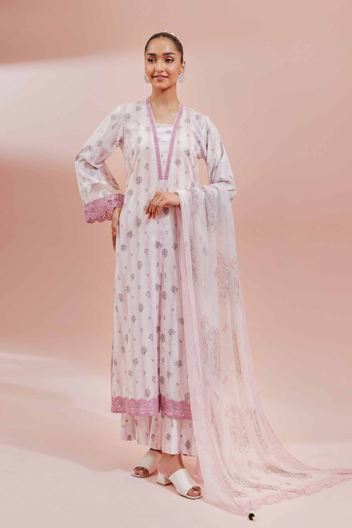 Nishat Unstitched 42401486 - Salai - Nishat Linen 