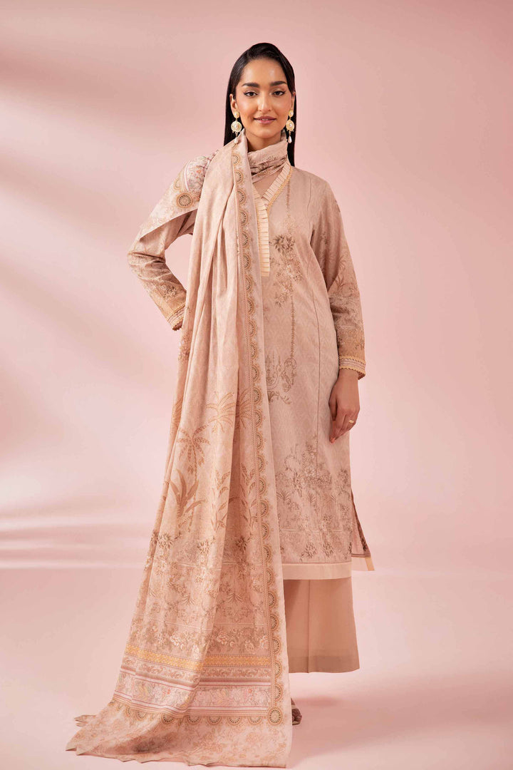 Nishat Unstitched 42401487 - Salai - Nishat Linen 