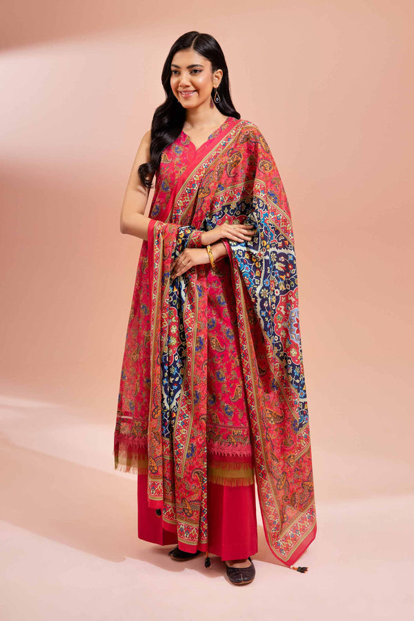 Nishat Unstitched 42401489 - Salai - Nishat Linen 