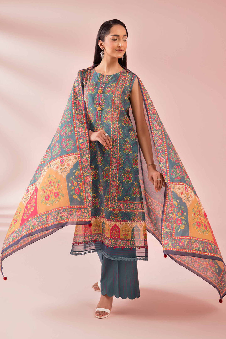 Nishat Unstitched 42401490 - Salai - Nishat Linen 